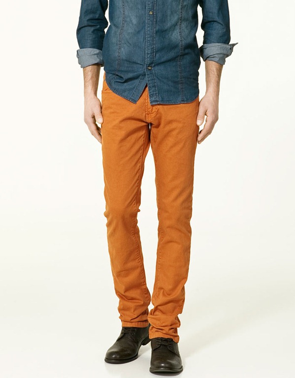 Wearable Trends: Zara Man Colored Jeans